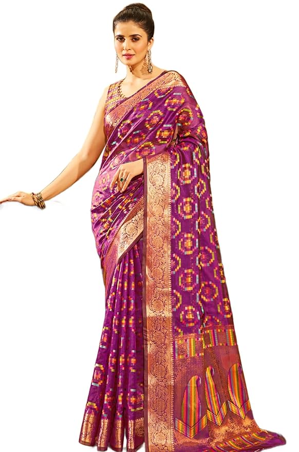 Kanjivaram Banarasi Silk Saree